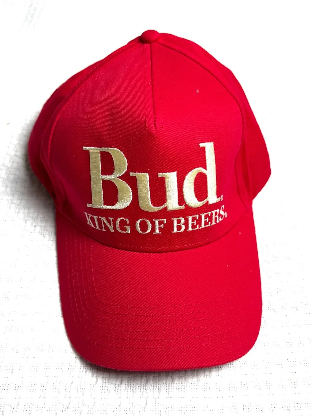 Budweiser x PacSun King of Beers Red Snapback Hat BBQ Cap